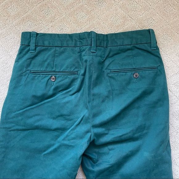 Jack Wills Green Cotton Chinos Size Small - Picture 3 of 5